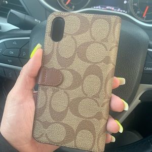 Coach iPhone XR case authentic